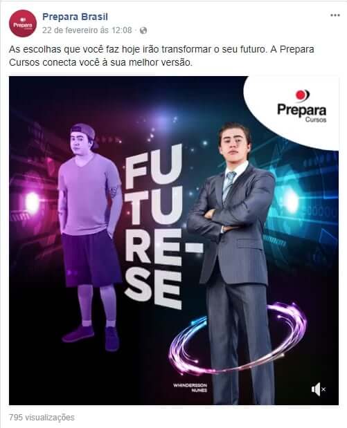 anúncio com vídeo pela ferramenta Facebook Ads