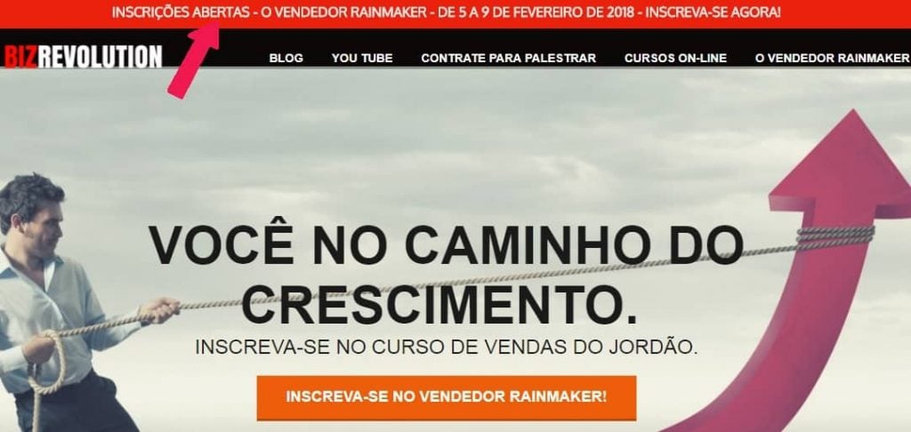 B2C barra de olá