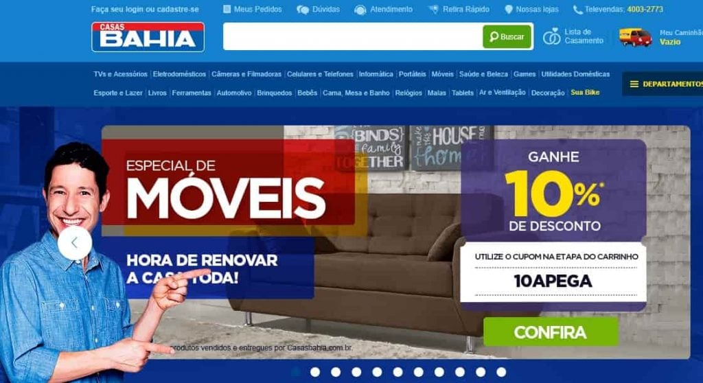 B2C Casas Bahia
