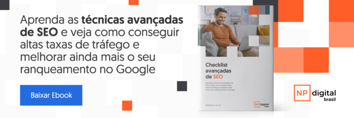 banner técnicas avançadas de seo