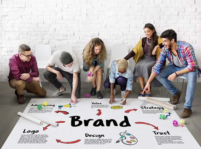 divulgação de produto com estratégia de marketing