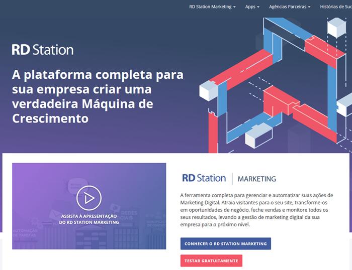 exemplo do RD Station