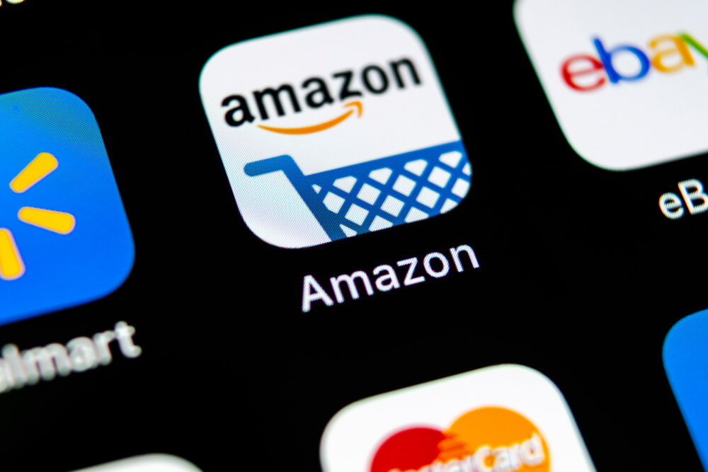 ícone do aplicativo mobile da empresa Amazon