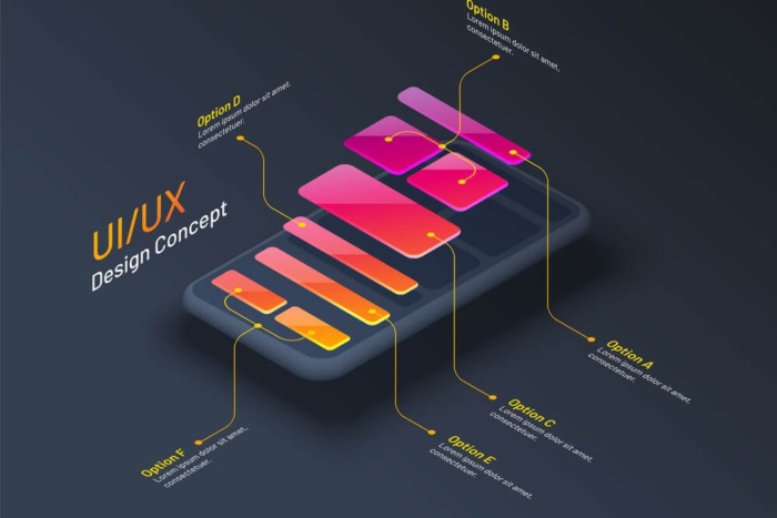 printscreen site exemplo de ui design