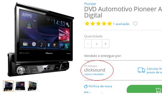 anuncio de produto online