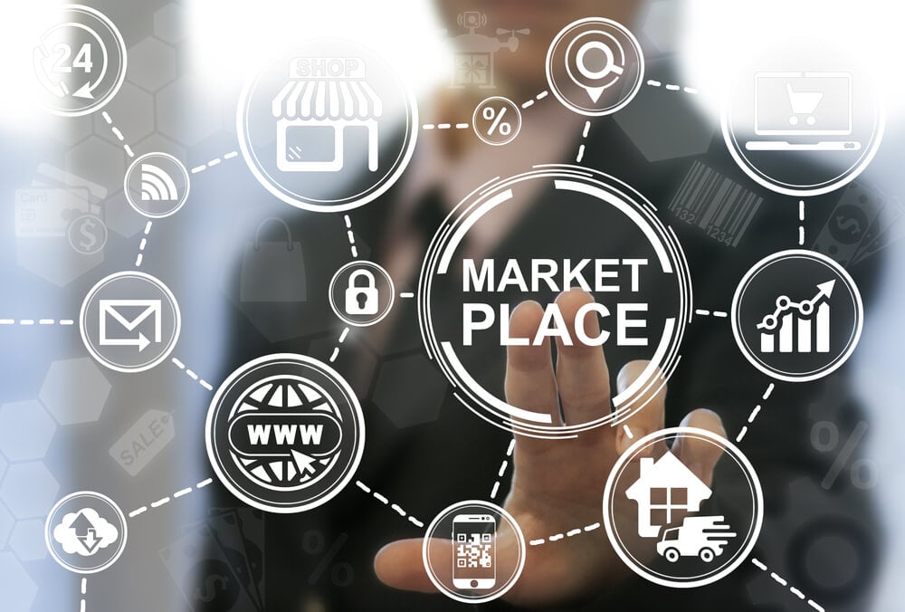 Marketplace como começou no brasil