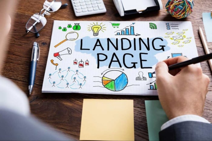 o que é uma landing page