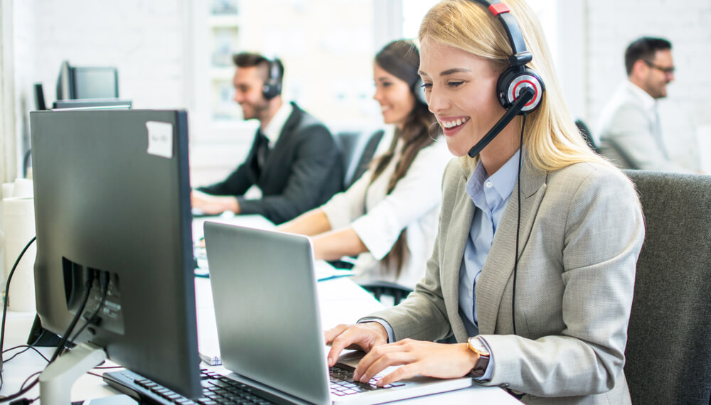 serviço de telemarketing