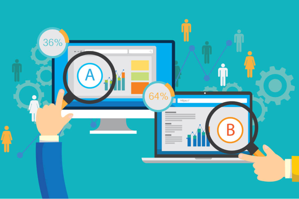 testes a/b em empresas
