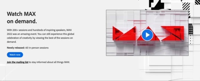 Watch MAX on demand.