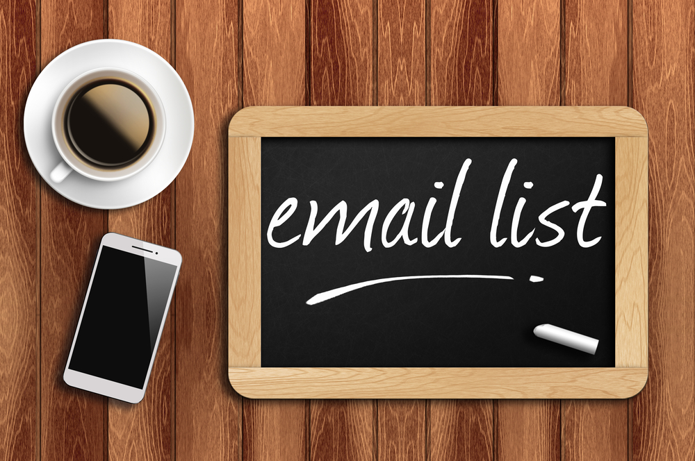 Criar ou Crescer Uma Lista de Emails