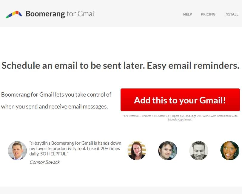 boomerang for gmail