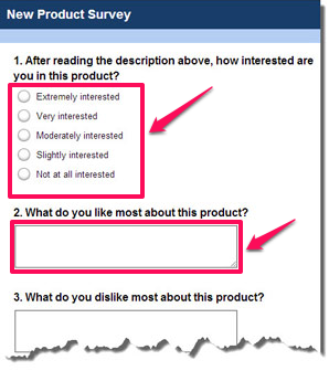 Exemplo Survey Monkey