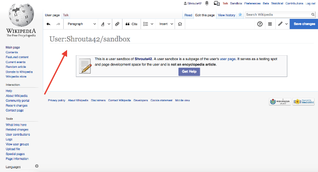 pagina da wikipédia ensinando como cirar a pagina da empresa