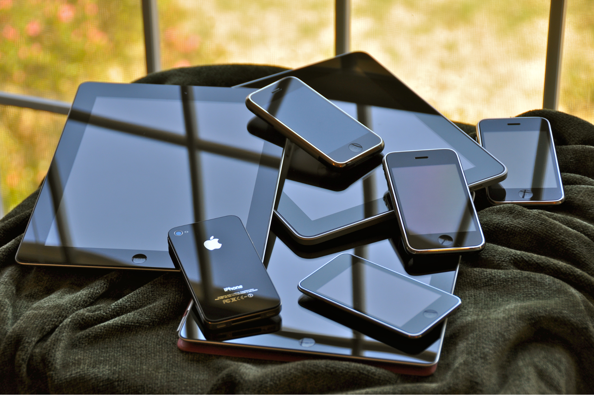 imagem de celulares e tablets