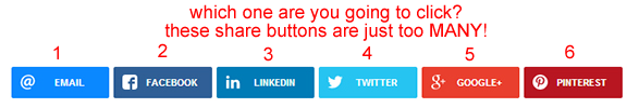 share button many up
